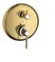 AXOR-HG-AXOR-Montreux-Thermostat-Unterputz-mit-Hebelgriff-und-Ab-und-Umstellventil-Polished-Gold-Optic-16821990 gallery number 1